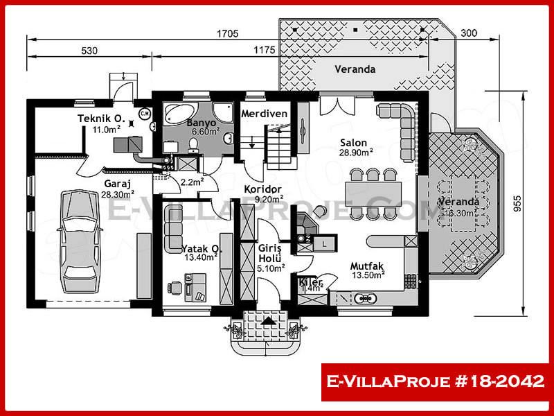 Model 18-2042 — 285 m², 2 storeys thumbnail 2