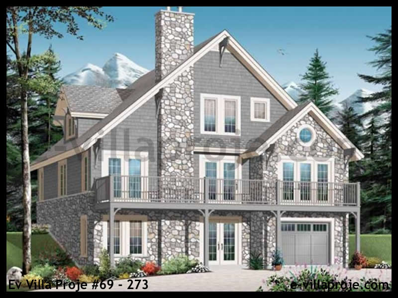 Model 69-273 — 285 m², 3 storeys - 69-273