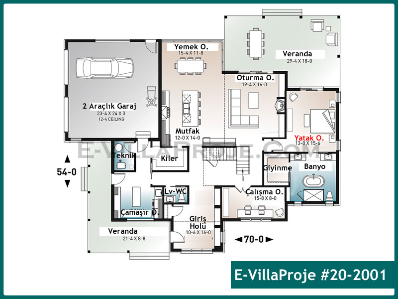 Model 20-2001 — 287 m², 2 storeys thumbnail 2