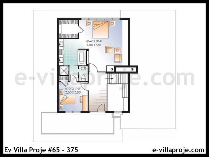 Model 65-375 — 290 m², 2 storeys thumbnail 3
