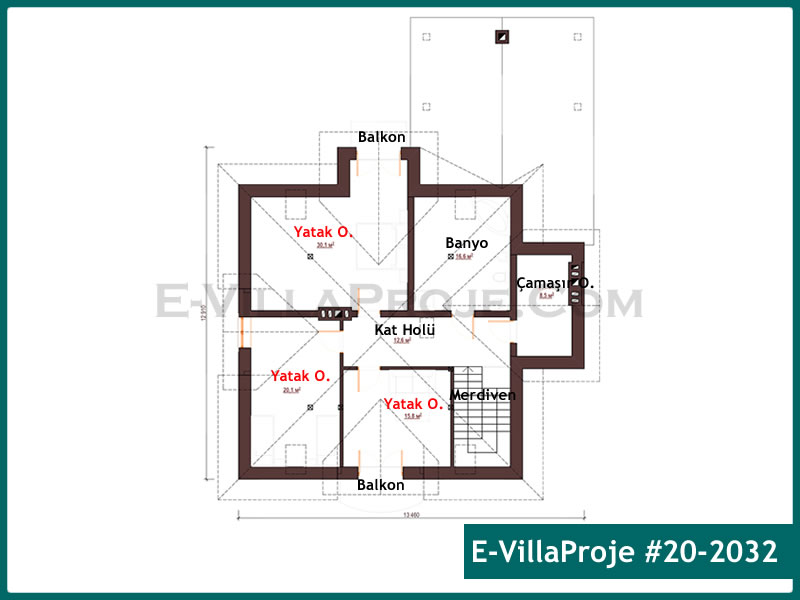 Model 20-2032 — 292 m², 2 storeys thumbnail 3