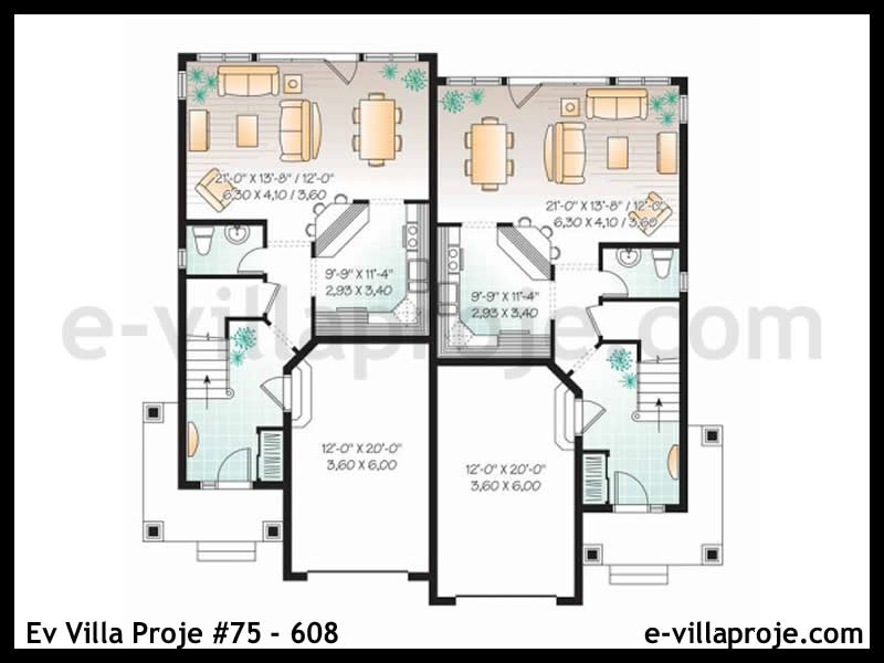 Model 75-608 — 292 m², 2 storeys thumbnail 2