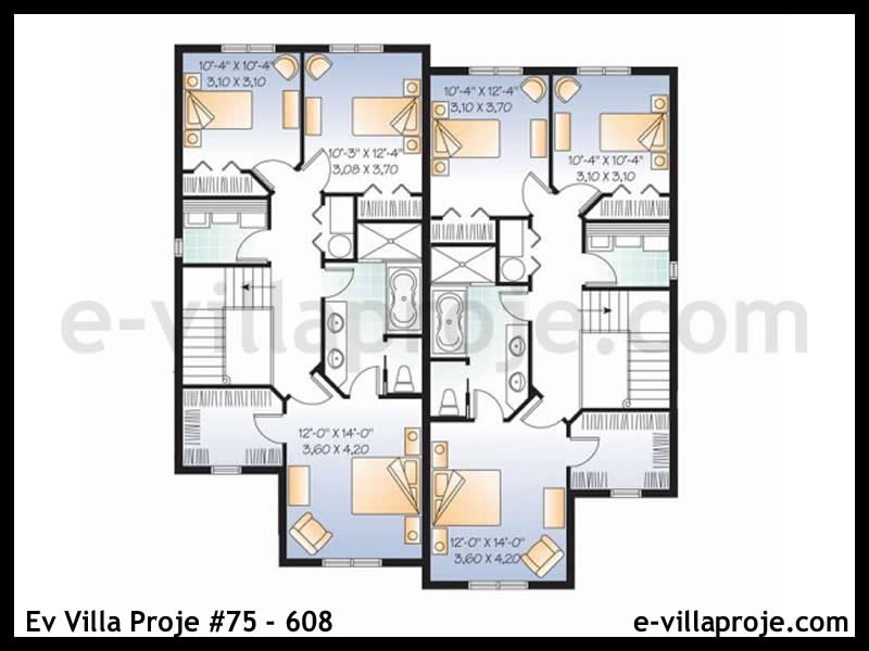 Model 75-608 — 292 m², 2 storeys thumbnail 3