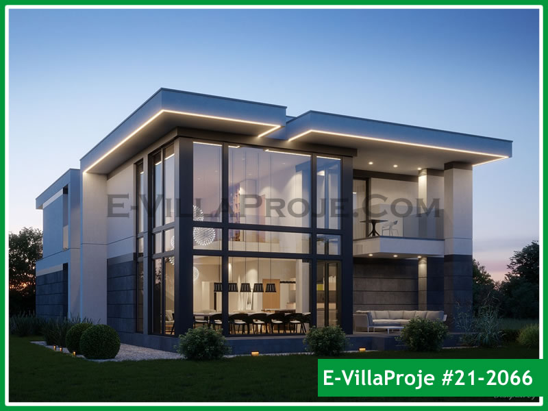 Model 21-2066 — 292 m², 2 storeys - 21-2066