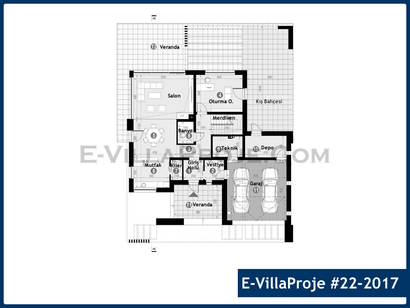 Model 22-2017 — 296 m², 2 storeys thumbnail 2
