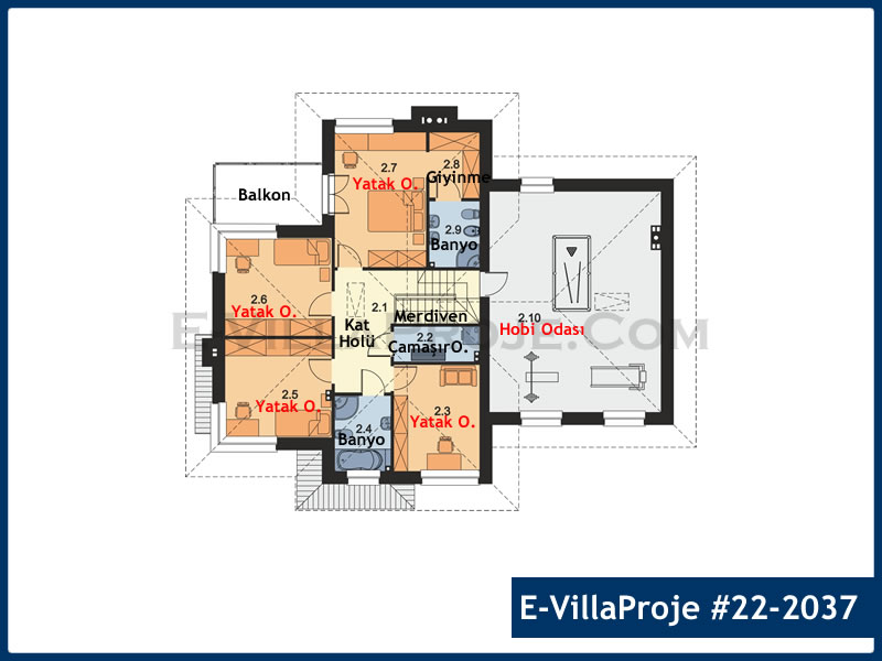 Model 22-2037 — 296 m², 2 storeys thumbnail 3