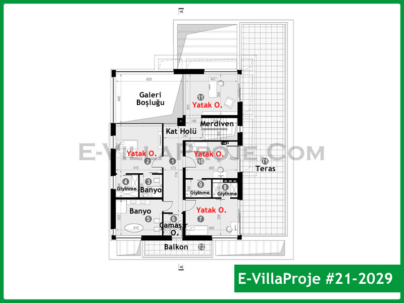 Model 21-2029 — 298 m², 2 storeys thumbnail 3