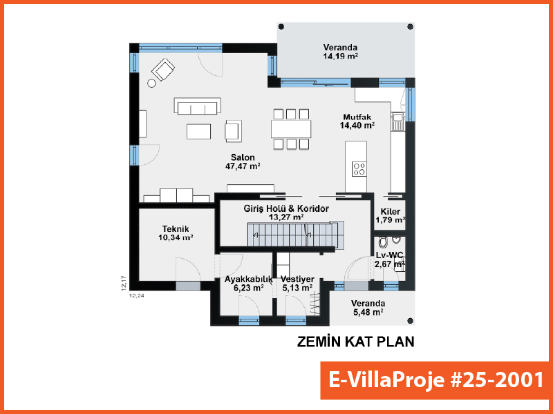 Model 25-2001 — 298 m², 2 storeys thumbnail 2