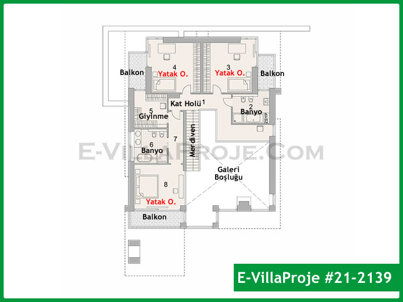 Model 21-2139 — 300 m², 2 storeys thumbnail 3