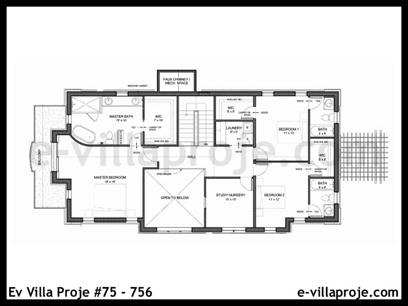 Model 75-756 — 304 m², 2 storeys thumbnail 3