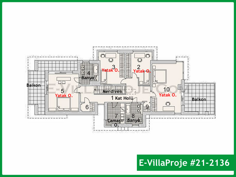 Model 21-2136 — 304 m², 2 storeys thumbnail 3