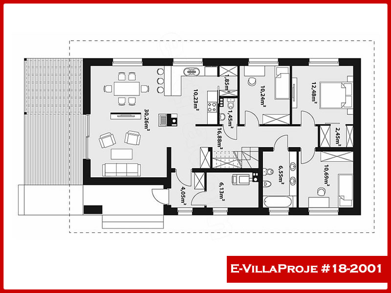 Model 18-2001 — 305 m², 2 storeys thumbnail 2