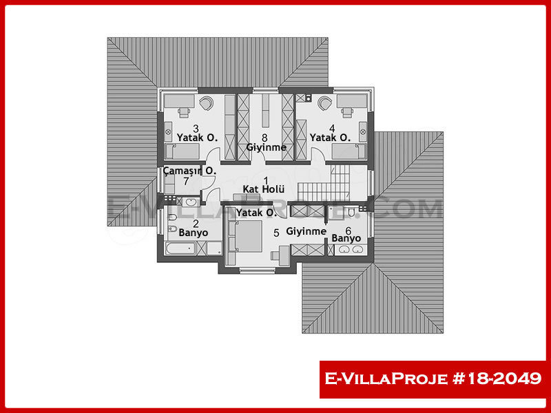 Model 18-2049 — 306 m², 2 storeys thumbnail 3