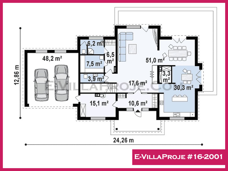 Model 16-2001 — 310 m², 2 storeys thumbnail 2
