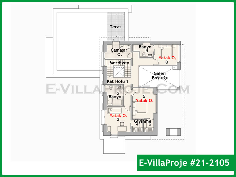 Model 21-2105 — 311 m², 2 storeys thumbnail 3