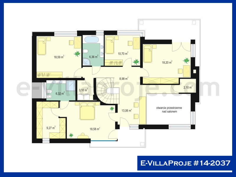 Model 14-2037 — 311 m², 2 storeys thumbnail 3
