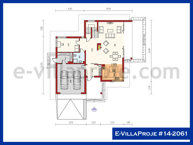 Model 14-2061 — 313 m², 2 storeys thumbnail 2