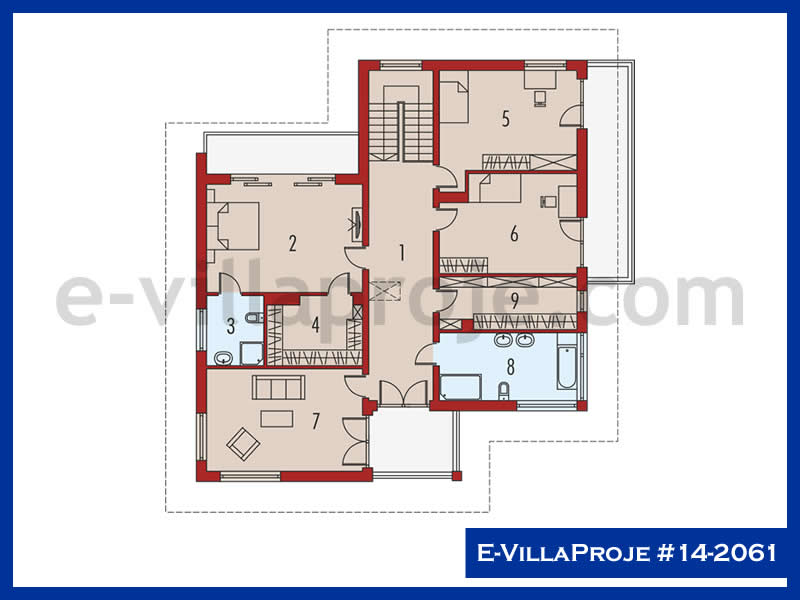 Model 14-2061 — 313 m², 2 storeys thumbnail 3