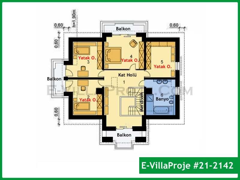 Modell 21-2142 — 314 m², 2 Geschosse thumbnail 3