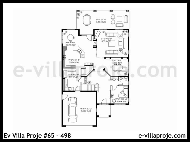 Model 65-498 — 316 m², 2 storeys thumbnail 2