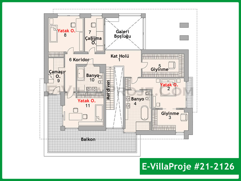 Model 21-2126 — 319 m², 2 storeys thumbnail 3