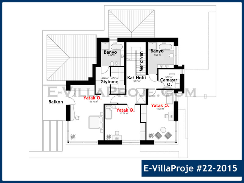Model 22-2015 — 326 m², 2 storeys thumbnail 3