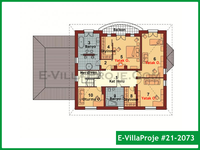Model 21-2073 — 338 m², 2 storeys thumbnail 3