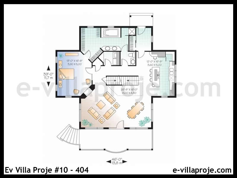 Model 10-404 — 340 m², 3 storeys thumbnail 2
