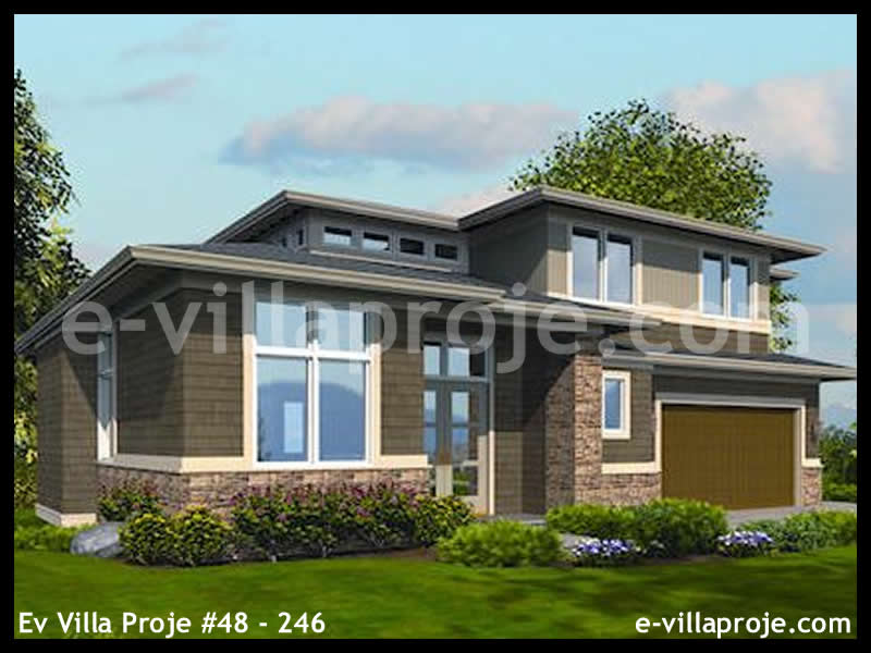 Model 48-246 — 340 m², 3 storeys - 48-246