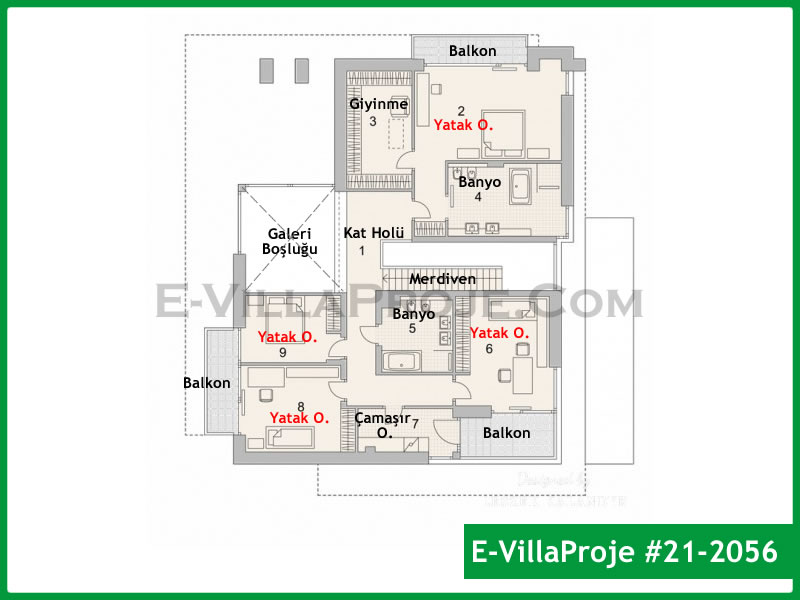 Model 21-2056 — 348 m², 2 storeys thumbnail 3