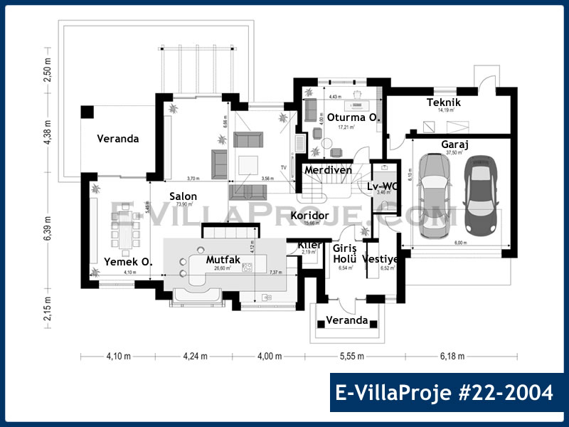 Model 22-2004 — 371 m², 2 storeys thumbnail 2
