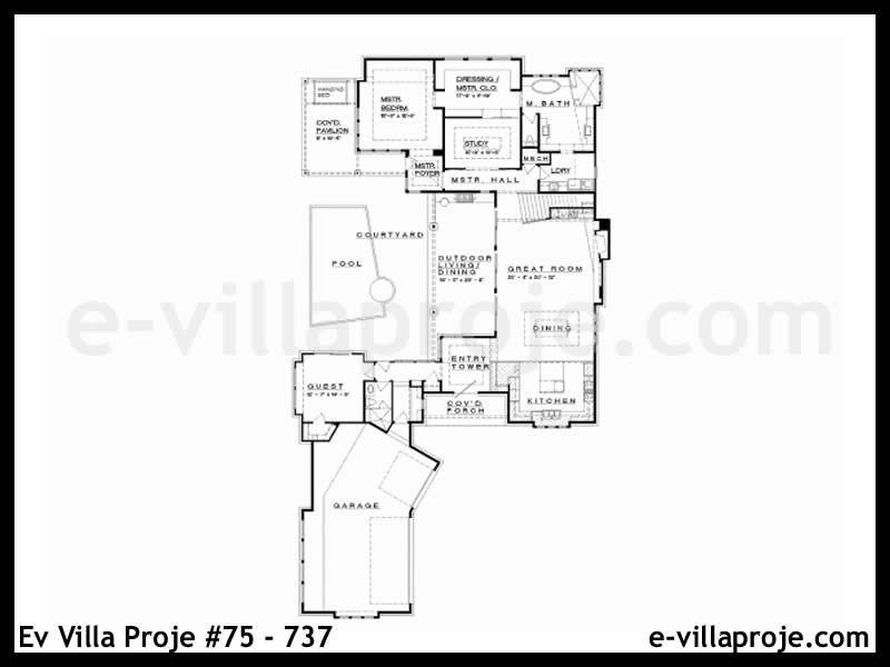 Model 75-737 — 382 m², 2 storeys thumbnail 2