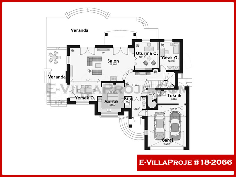 Model 18-2066 — 383 m², 2 storeys thumbnail 2