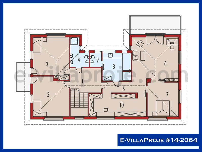 Model 14-2064 — 390 m², 2 storeys thumbnail 3