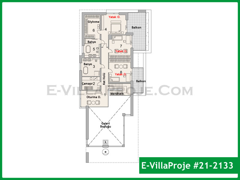 Modell 21-2133 — 401 m², 2 Geschosse thumbnail 3