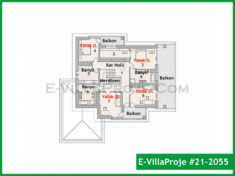 Model 21-2055 — 403 m², 2 storeys thumbnail 3
