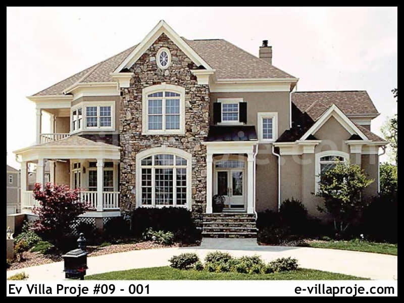 Model 09-001 — 408 m², 2 storeys - 09-001