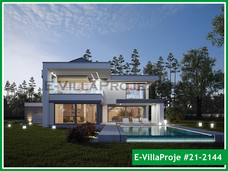 Model 21-2144 — 415 m², 2 storeys - 21-2144
