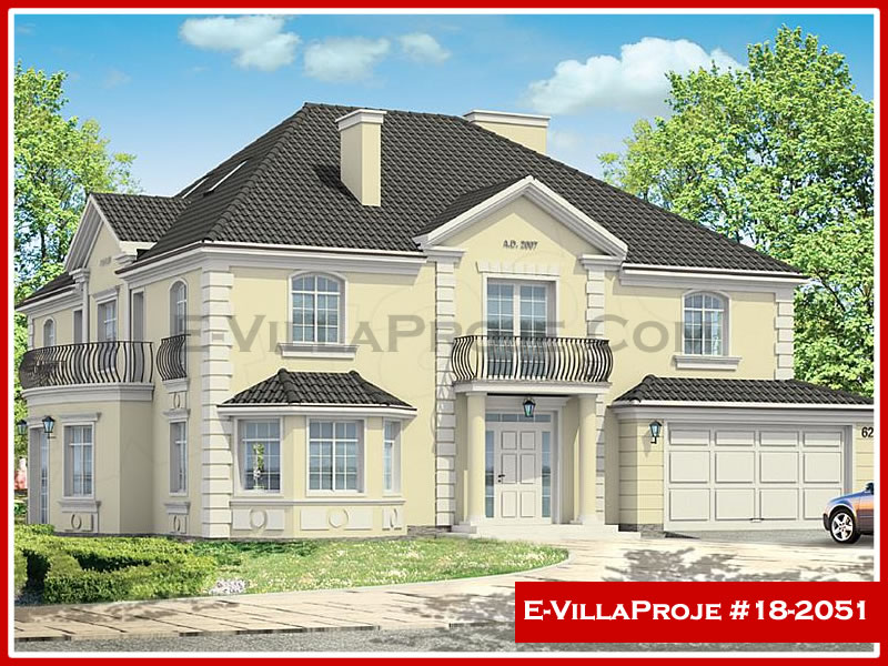 Model 18-2051 — 421 m², 2 storeys - 18-2051