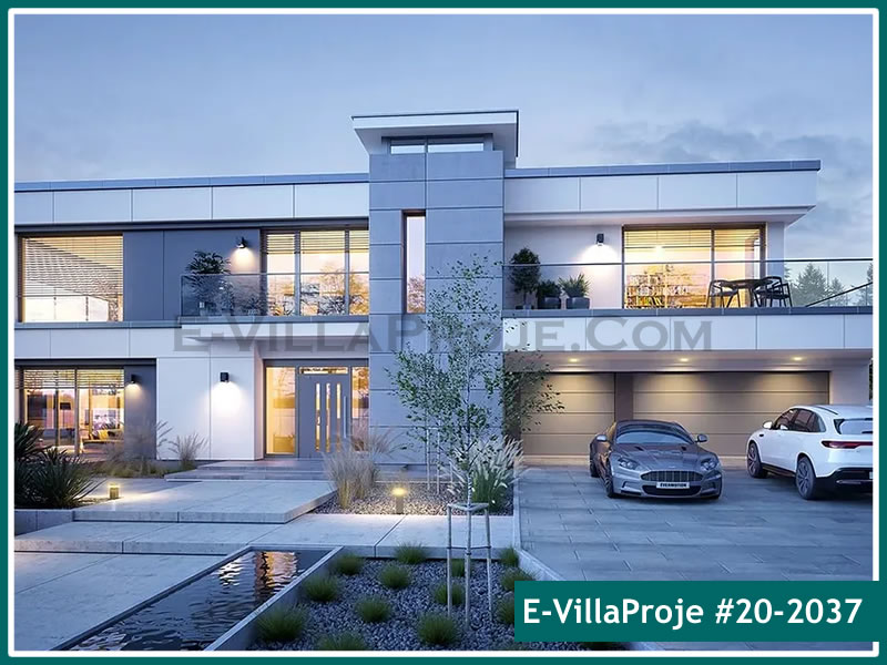 Model 20-2037 — 440 m², 2 storeys - 20-2037