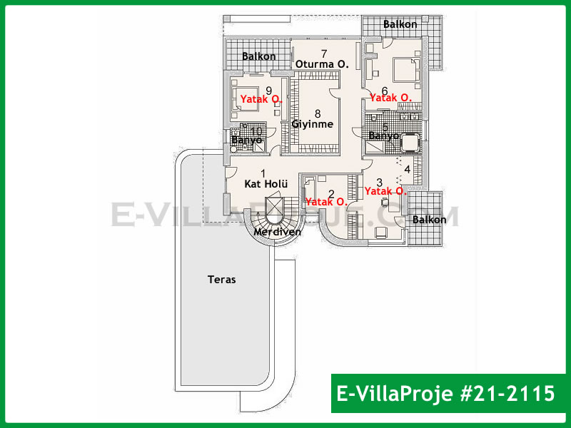 Model 21-2115 — 473 m², 2 storeys thumbnail 3