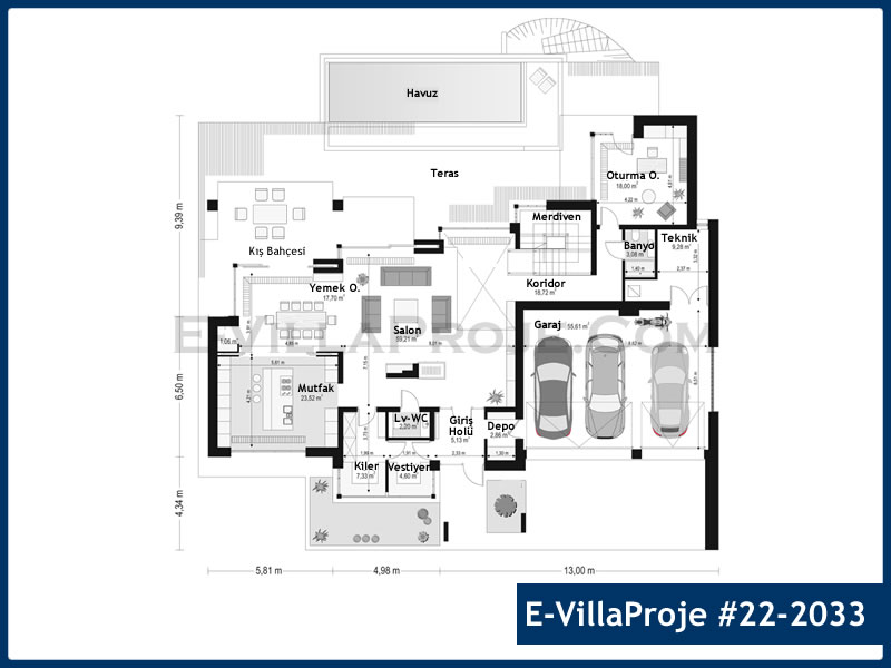 Model 22-2033 — 481 m², 2 storeys thumbnail 2