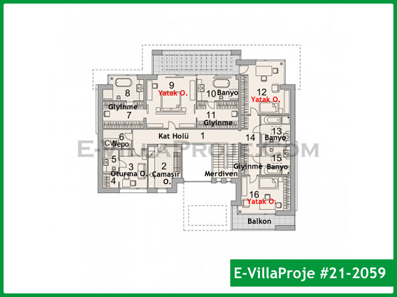 Model 21-2059 — 494 m², 3 storeys thumbnail 3