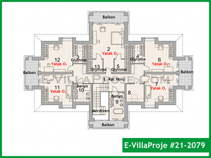 Model 21-2079 — 537 m², 2 storeys thumbnail 3