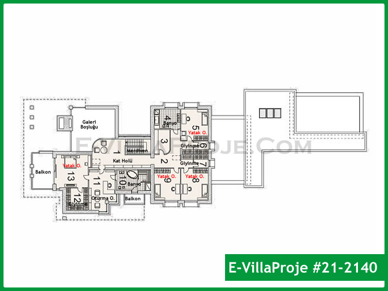 Modell 21-2140 — 632 m², 2 Geschosse thumbnail 3
