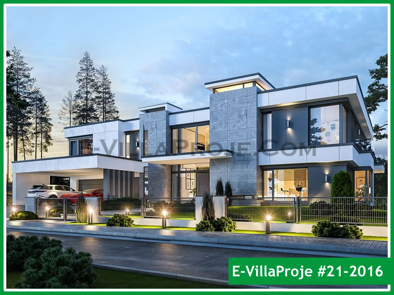 Model 21-2016 — 648 m², 2 storeys - 21-2016