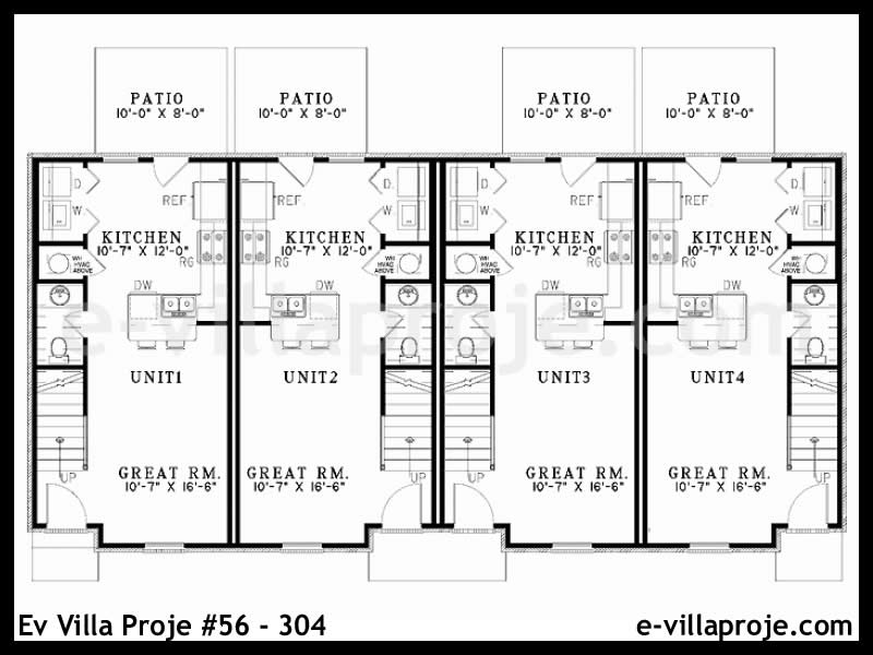 Model 56-304 — 75 m², 2 storeys thumbnail 2