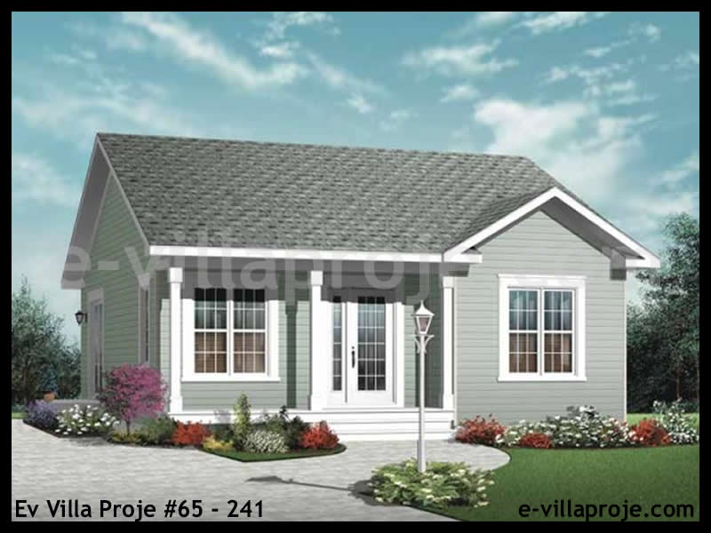 Model 65-241 — 76 m², 1 storey - 65-241