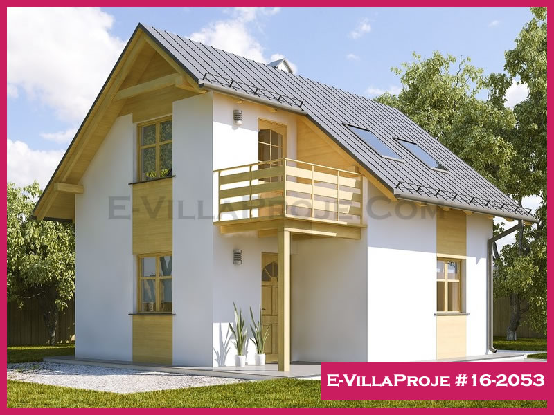 Model 16-2053 — 77 m², 2 storeys - 16-2053