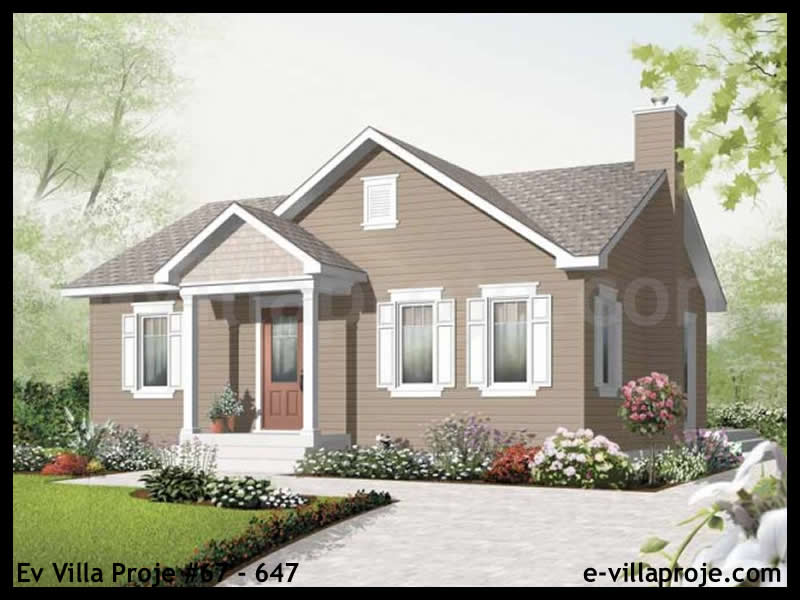 Model 67-647 — 81 m², 1 storey - 67-647